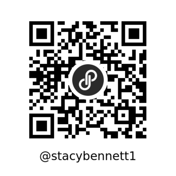 Other - Black and White QR Code with Social Media Handle